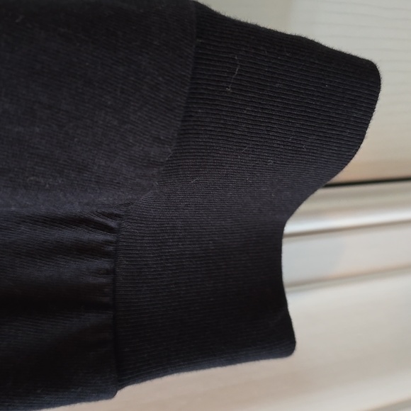 LEVI'S BRAND WOMENS JUNIOR BLACK "SILVERTAB" SIGNATURE LONG SLEEVE SHIRT MEDIUM - Picture 9 of 16